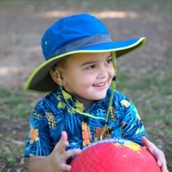 Sunday Afternoon Kids Clear Creek Boonie - Blue Solar Geodes/Grey -Outdoor Camping Store 1 91