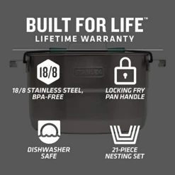 Stanley Adventure Full Kitchen Base Camp Cooking Set -Outdoor Camping Store 10 02479 025 8