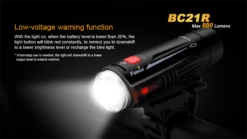 Fenix BC21R USB Rechargable Bicycle Light 880 Lumens -Outdoor Camping Store 10 BC21R 00972.1450900823