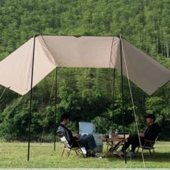 Adventurer Tanxianzhe Waterproof Awning Anti-tearing Sunshade Tarp Outdoor Camping Tan 23 Adventurer Tanxianzhe Waterproof Awning Anti-tearing Sunshade Tarp Outdoor Camping Tan -Outdoor Camping Store 11 23872ff9 dbca 4aa7 8244 fdb19684ebea