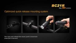 Fenix BC21R USB Rechargable Bicycle Light 880 Lumens -Outdoor Camping Store 11 BC21R 38840.1450900824