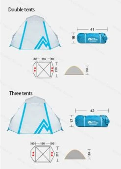 Mobi Garden Camping Tent 3P -Outdoor Camping Store 13 3