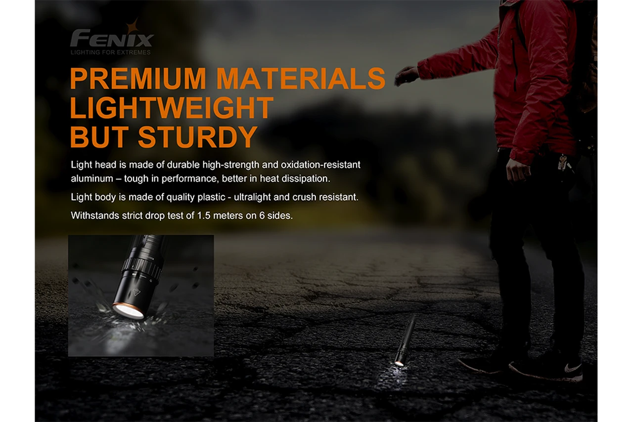 Fenix LD42 XP-L Hi V3 LED Flashlight Black 7 Fenix LD42 XP-L Hi V3 LED Flashlight Black - Image 7