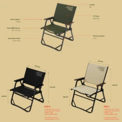 Cargo Container Cosy Folding Chair - L -Outdoor Camping Store 13 eb41c032 bd08 40a7 a20e f041b93a3a34