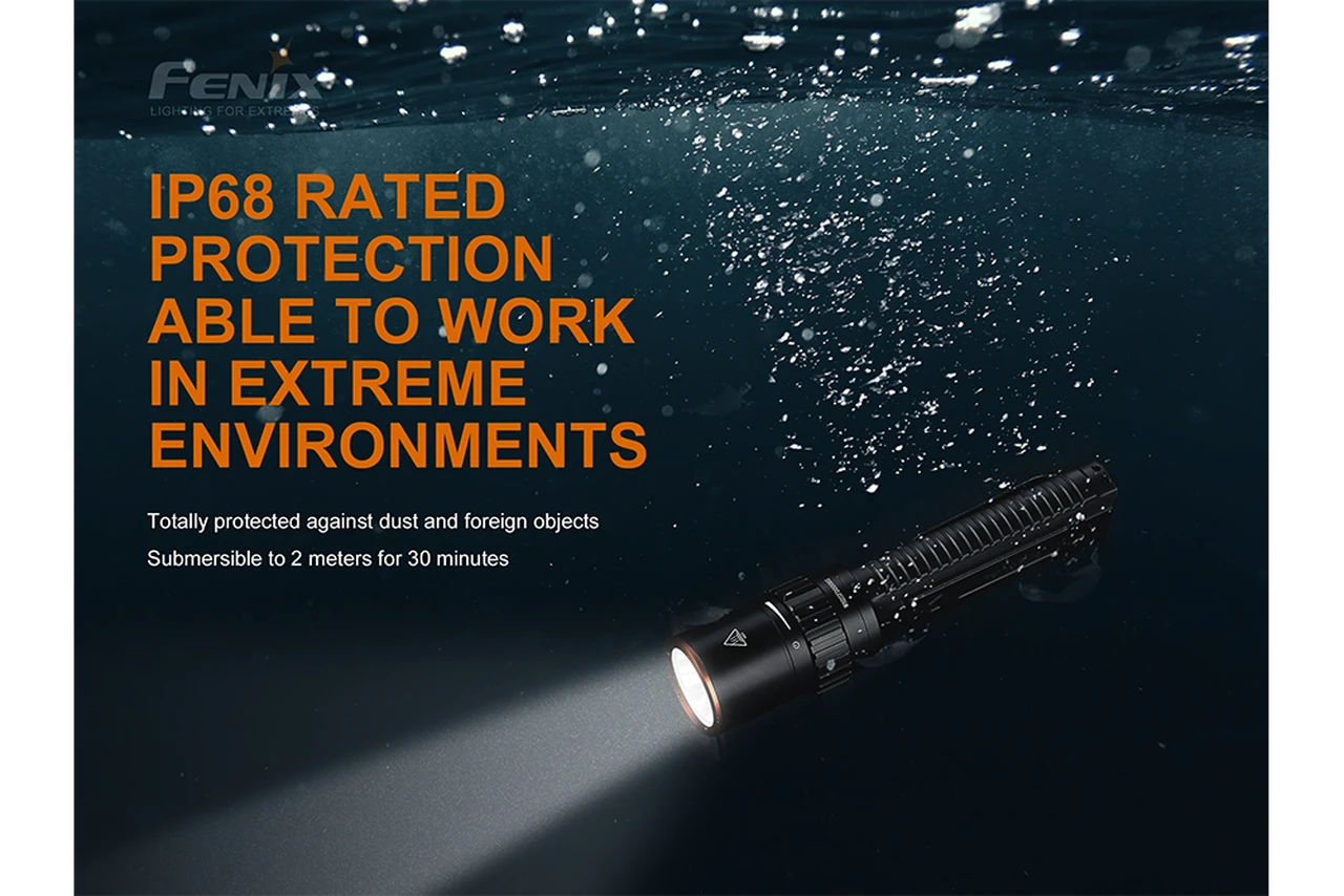 Fenix LD42 XP-L Hi V3 LED Flashlight Black 5 Fenix LD42 XP-L Hi V3 LED Flashlight Black - Image 5