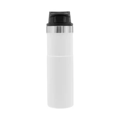 Stanley Trigger Action Travel Mug -Outdoor Camping Store 160z polar white 2 1