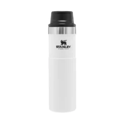 Stanley Trigger Action Travel Mug -Outdoor Camping Store 160z polar white 3
