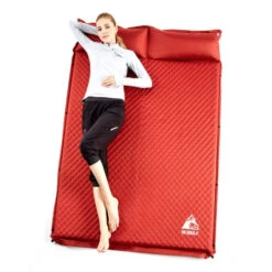 Hewolf Inflatable Mat Orange - Single/Double -Outdoor Camping Store 1878