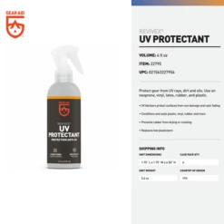 Gear Aid Revivex UV Protectant 4 Fl Oz -Outdoor Camping Store 22795 4 600x600 dc513094 7ac1 4eb7 a60a d61f0379e03d