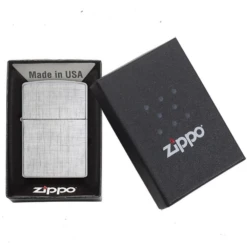 Zippo Linen Weave Refillable Windproof Lighter - 28181 -Outdoor Camping Store 28181 2