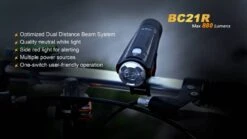 Fenix BC21R USB Rechargable Bicycle Light 880 Lumens -Outdoor Camping Store 2 BC21R 84729.1450900823