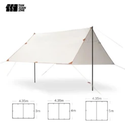 Adventurer Tanxianzhe Waterproof Awning Anti-tearing Sunshade Tarp Outdoor Camping Tan 14 Adventurer Tanxianzhe Waterproof Awning Anti-tearing Sunshade Tarp Outdoor Camping Tan -Outdoor Camping Store 3 7b5344b6 3970 4674 9d43 0040fc3a9b68