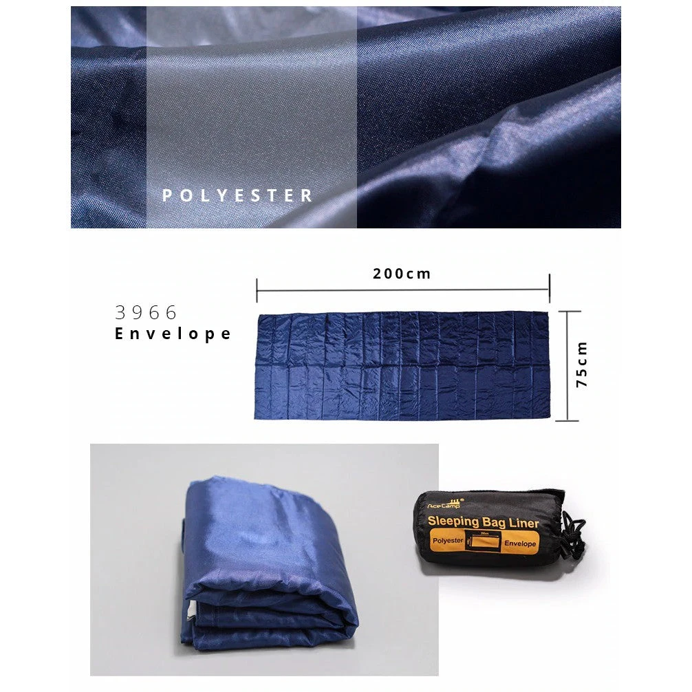 Ace Camp Sleeping Bag Liner Polycotton Envelope 2 Ace Camp Sleeping Bag Liner Polycotton Envelope - Image 2