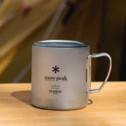 Snow Peak Ti-Double 300 Mug -Outdoor Camping Store 4 4110f1f7 d209 450b 9b40 6b7da30fb142