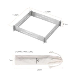 Thous Winds Kovea Cube Cassette Stove Stainless Steel Windscreen -Outdoor Camping Store 4 43940850 82f5 4fbe 9625 833e8e645f11