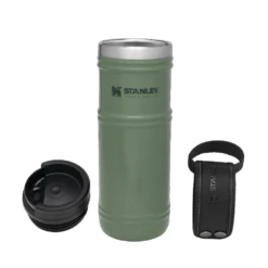 Stanley Legacy Neverleak Travel Mug 16oz - Hammertone Green -Outdoor Camping Store 5 45119c36 6b99 4222 a1a1 81269f6b2ca6