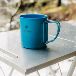 Snow Peak Titanium Single Wall Cup 450ml -Outdoor Camping Store 67