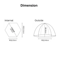 CSTUR Fast Pitch Camping Tent- Black Silver -Outdoor Camping Store 7 034b3749 0d53 4125 8953 35a0bb5b2a2e