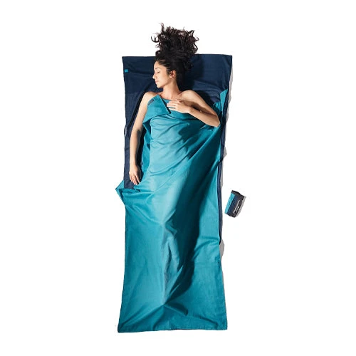 Cocoon TravelSheet 220 X 90 Cm (Egyptian Cotton) 1 Cocoon TravelSheet 220 X 90 Cm (Egyptian Cotton)