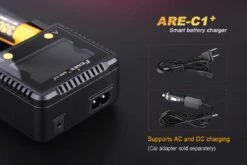 Fenix ARE-C1+ Smart Battery Charger -Outdoor Camping Store ARE C1plus battery charger ac dc