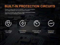 Fenix ARE-D2 Micro USB Dual Channel Smart Charger -Outdoor Camping Store ARE D2 E 07 53658.1559144989