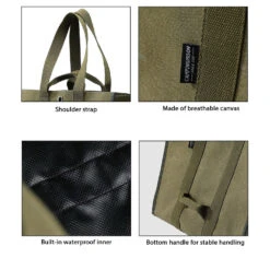 Campingmoon Firewood Bag -Outdoor Camping Store BC 400 08