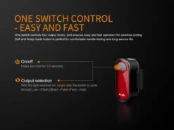 Fenix BCO5R Multifunctional Rechargable Bicycle Tail Light 19 Fenix BCO5R Multifunctional Rechargable Bicycle Tail Light -Outdoor Camping Store BC05R 10 E 93270.1542211099