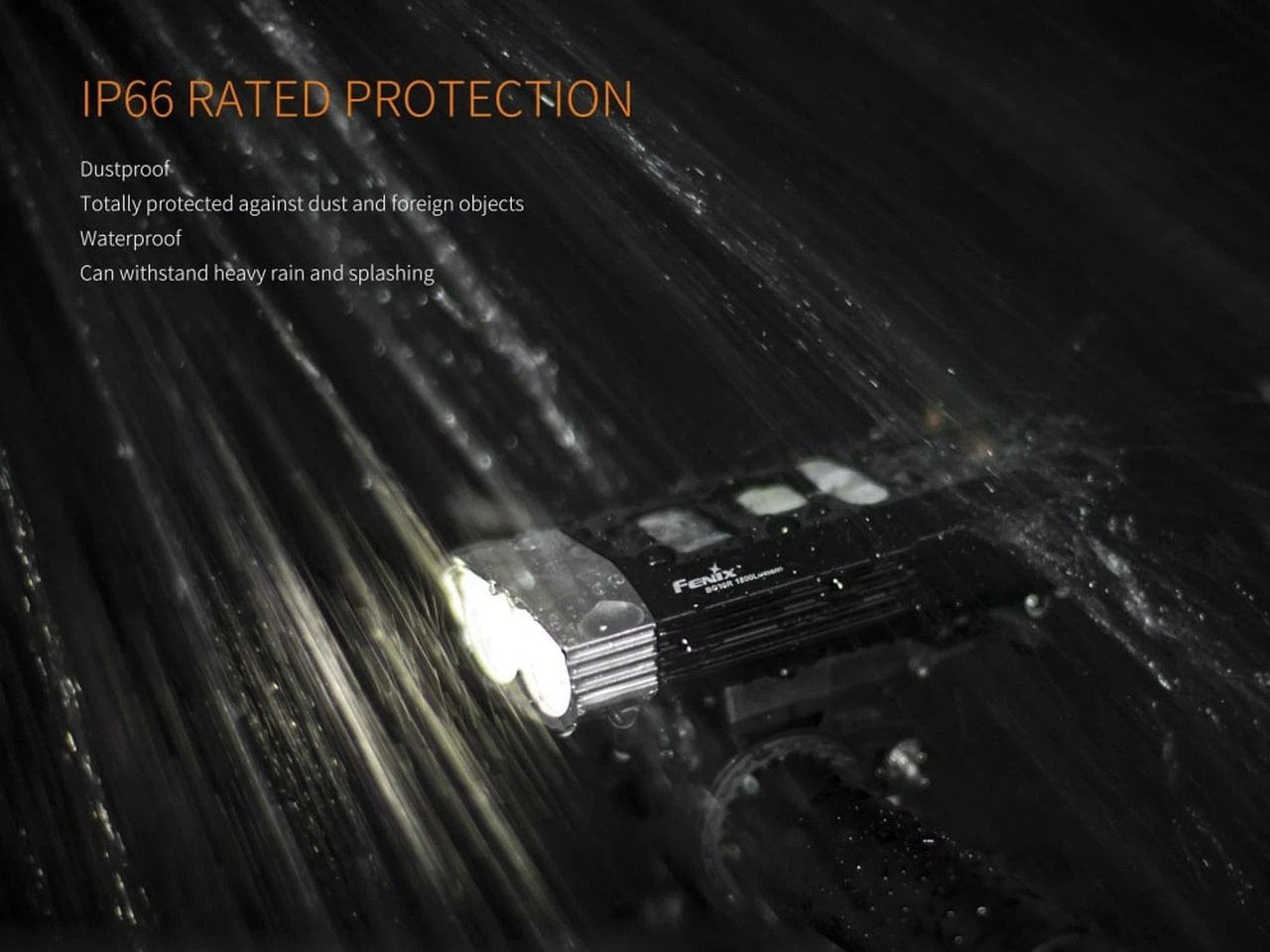 Fenix BC30R USB Rechargable Bicycle Light 6 Fenix BC30R USB Rechargable Bicycle Light - Image 6