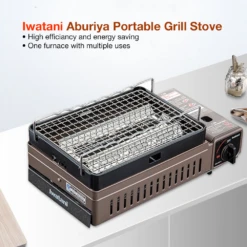 Iwatani Aburiya Portable Grill Stove -Outdoor Camping Store CB ABR 1CB ABR 2 9