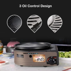 Iwatani Yakimaru Portable Grill Stove -Outdoor Camping Store CB SLG 1CB SLG 2 8