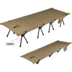 OneTigris Outdoor Foldable Camp Bed - Coyote Brown 9 OneTigris Outdoor Foldable Camp Bed - Coyote Brown -Outdoor Camping Store CE ZDC01 CB 04 bfa6d6fc 77ca 408f 8b05 ec24b5803067