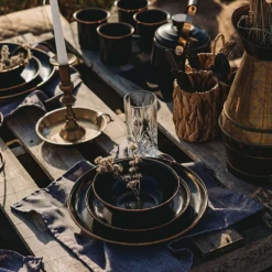 Barebones Enamel Bowl - Set Of 2 26 Barebones Enamel Bowl - Set Of 2 -Outdoor Camping Store CKW 340 1