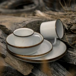 Barebones Enamel Salad Plate - Set Of 2 -Outdoor Camping Store CKW 392 05