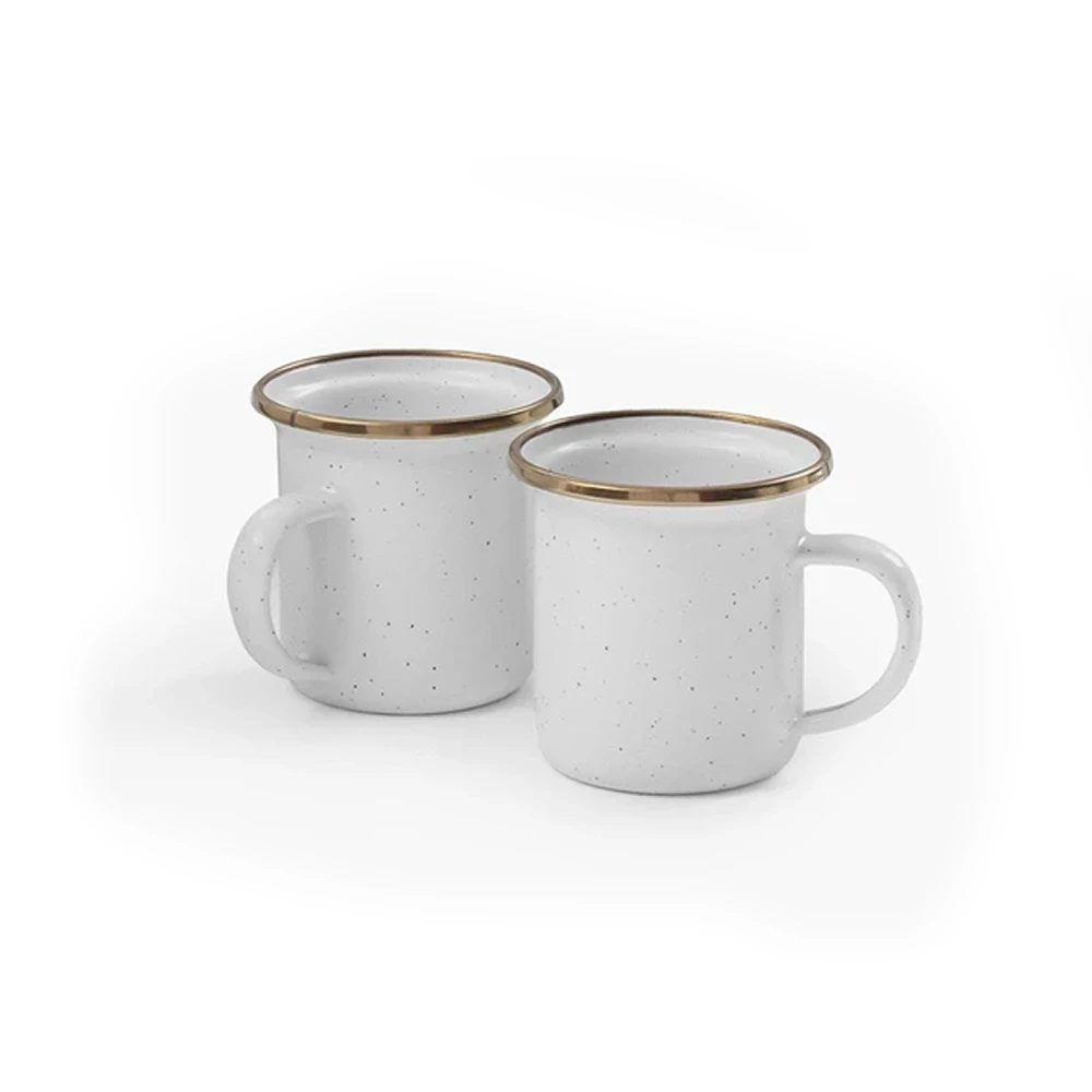 Barebones Enamel Cup - Set Of 2 8 Barebones Enamel Cup - Set Of 2 - Image 8