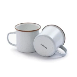 Barebones Enamel Espresso Cup - Set Of 2 17 Barebones Enamel Espresso Cup - Set Of 2 -Outdoor Camping Store CKW 394