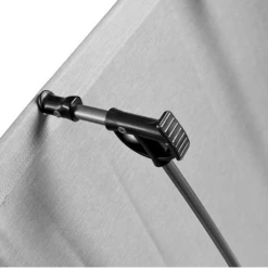 Camp Leader Low Collapsible Camp Bed -Outdoor Camping Store CL26 GRY 04