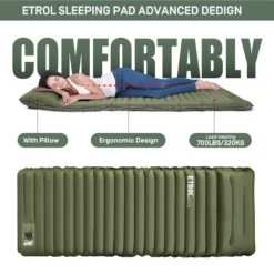 Etrol Fugu Airsleeping Pad -Outdoor Camping Store CQD 1 Be 03