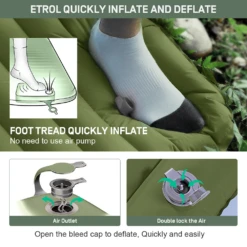 Etrol Fugu Airsleeping Pad -Outdoor Camping Store CQD 1 Be 05