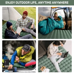 Etrol Whale Double Inflatable Sleeping Pad -Outdoor Camping Store CQD 2 Be 07