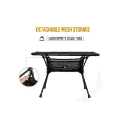 OneTigris Portable Camping Table 03 -Outdoor Camping Store Capacity
