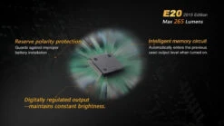 Fenix E20 XP-E2 LED Flashlight (2015 EDITION) -Outdoor Camping Store E202015 11 E 76913 48957.1443050098