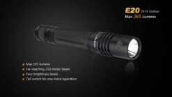Fenix E20 XP-E2 LED Flashlight (2015 EDITION) -Outdoor Camping Store E202015 3 E 79987 52380.1443050098