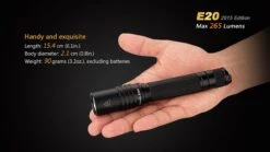 Fenix E20 XP-E2 LED Flashlight (2015 EDITION) -Outdoor Camping Store E202015 8 E 44621 88197.1443050098