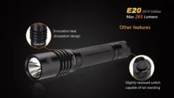 Fenix E20 XP-E2 LED Flashlight (2015 EDITION) -Outdoor Camping Store E202015 9 E 25612 97633.1443050098