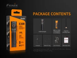 Fenix E30R Luminus SST40 LED Flashlight BLACK 18 Fenix E30R Luminus SST40 LED Flashlight BLACK -Outdoor Camping Store E30RA E 11 48851.1556287406