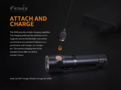 Fenix E30R Luminus SST40 LED Flashlight BLACK 13 Fenix E30R Luminus SST40 LED Flashlight BLACK -Outdoor Camping Store E30RA E 4 96438.1556287405