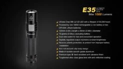 Fenix E35 XL-L2 UE LED Flashlight Black 2016 Version -Outdoor Camping Store E35UE 13 E 38864.1452788938.1280.1280 19800.1495139501