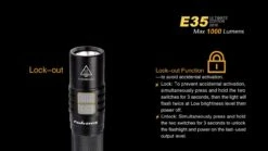 Fenix E35 XL-L2 UE LED Flashlight Black 2016 Version -Outdoor Camping Store E35UE 7 E 03135.1452788932.1280.1280 45603.1495139308