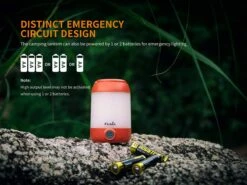Fenix CL23 Camping Lantern Fresh Green -Outdoor Camping Store Fenix CL23 Lantern Emergency Batteries