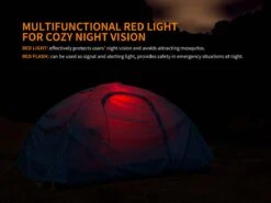 Fenix CL23 Camping Lantern Fresh Green -Outdoor Camping Store Fenix CL23 Lantern Red Light